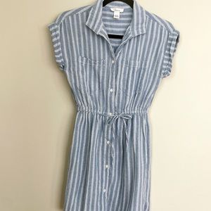 Button Down Tshirt Dress